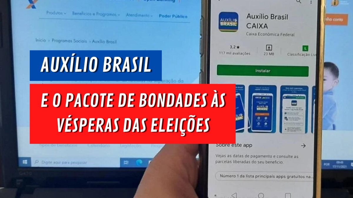AUXÍLIO BRASIL antecipado: entenda as estratégias por trás das "bondades" de Bolsonaro
