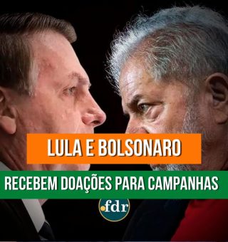 Eleições 2022: confira quanto as campanhas de Lula e Bolsonaro ganharam de doações de pessoas físicas