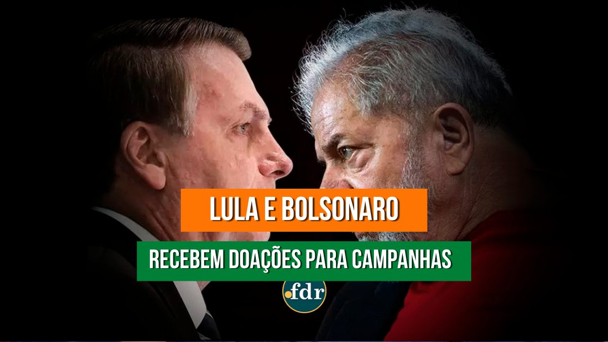 Eleições 2022: confira quanto as campanhas de Lula e Bolsonaro ganharam de doações de pessoas físicas