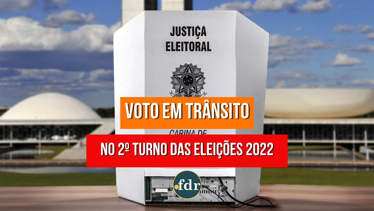 Vai viajar no dia do 2º turno das eleições? Veja como fazer o voto em trânsito