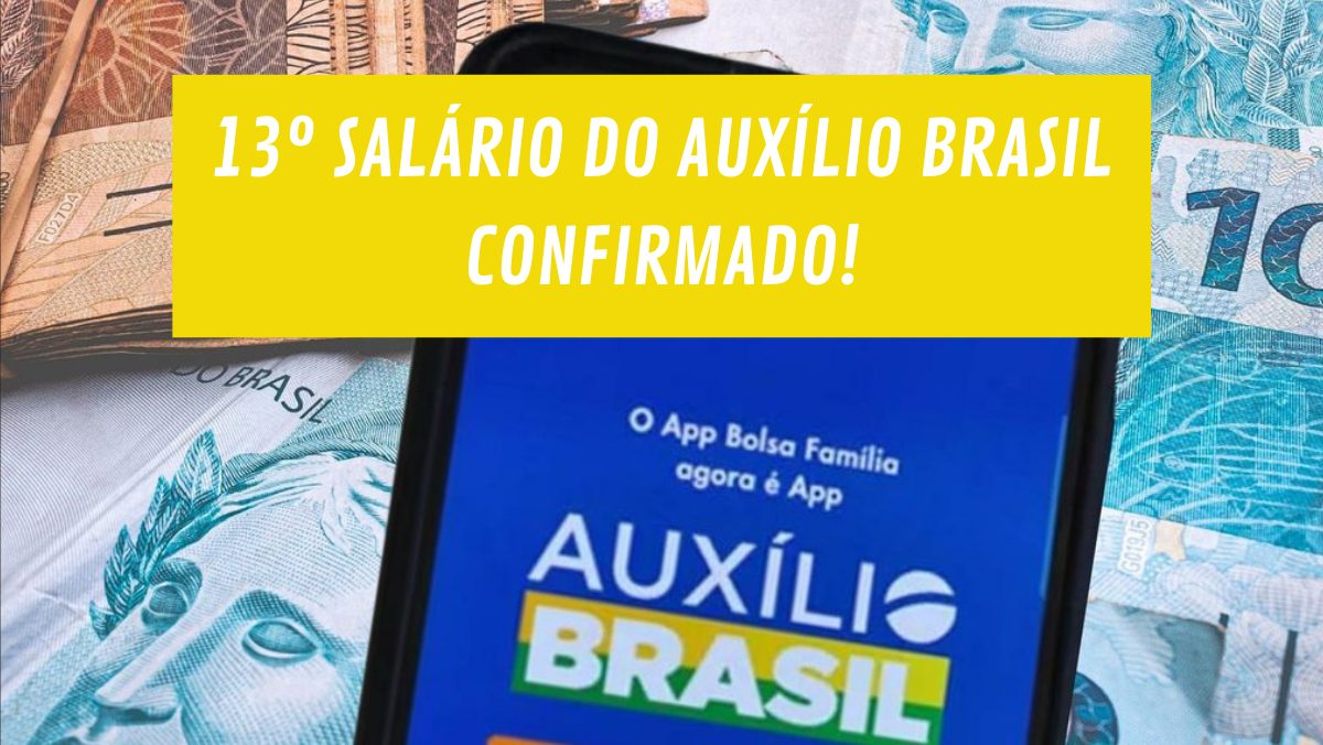 Bolsonaro CONFIRMA o 13º salário do AUXÍLIO BRASIL, mas não terá aprovação. Entenda