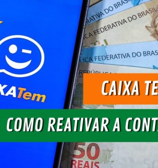 CAIXA TEM: veja como REATIVAR sua conta e receber o AUXÍLIO BRASIL