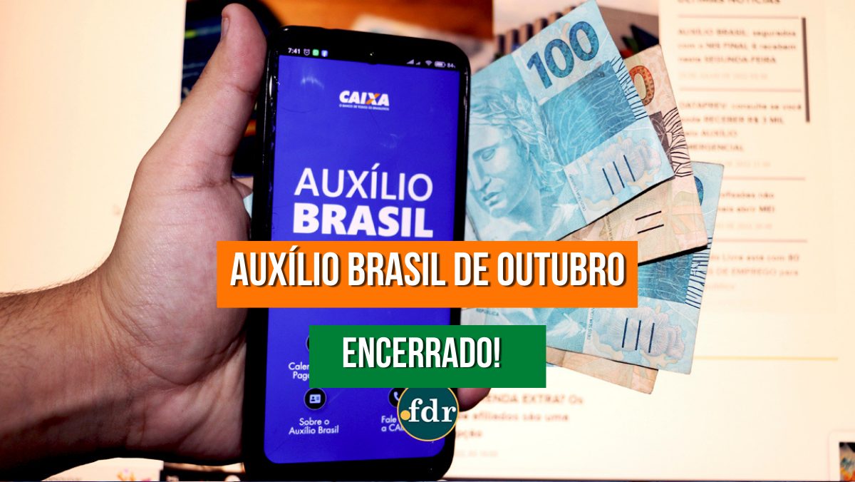 Auxílio Brasil de outubro se encerra hoje. Quando começa o pagamento de novembro?