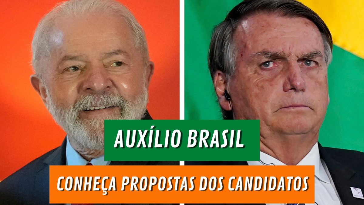 AUXÍLIO BRASIL: Lula e Bolsonaro anunciam novas propostas para os mais vulneráveis