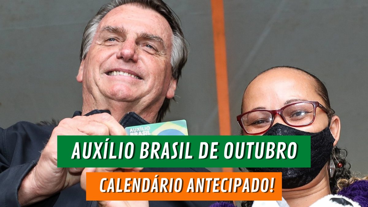 Urgente! Governo confirma a antecipação do AUXÍLIO BRASIL. Veja o NOVO  calendário