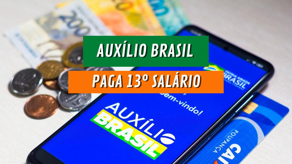 Visando sua reeleição, Bolsonaro promete 13º salário do AUXÍLIO BRASIL para esses grupos