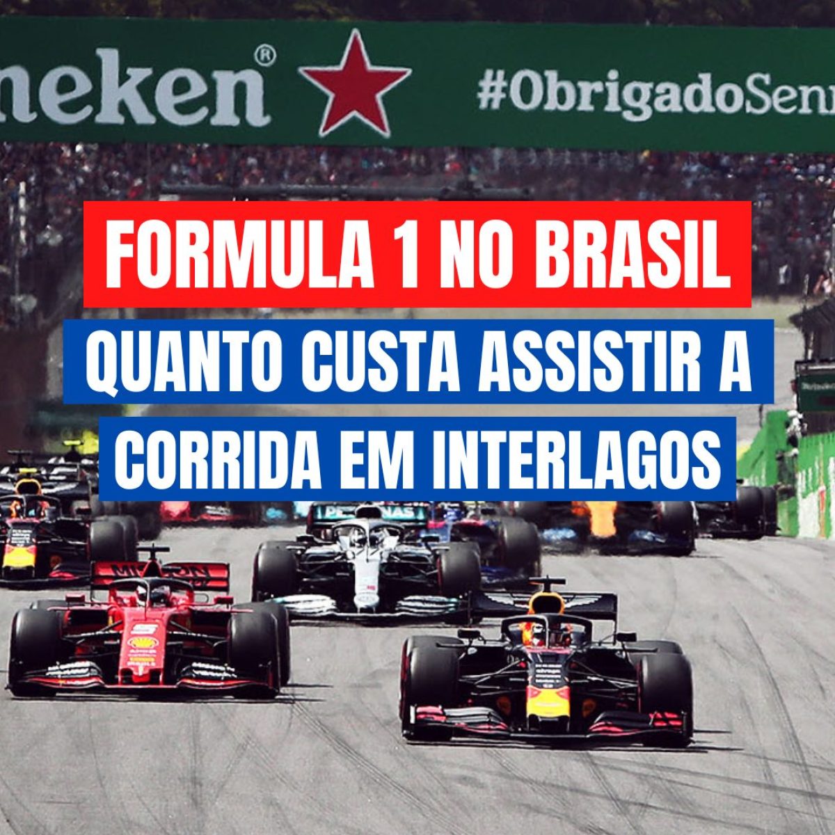 FORMULA 1 GP SÃO PAULO 2022: INGRESSOS JÁ À VENDA