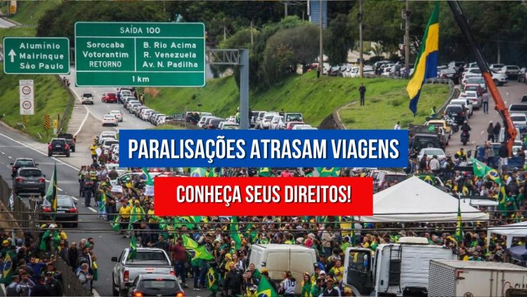 Sua viagem foi cancelada por causa das paralisações? Entenda seus direitos e como recorrer na justiça