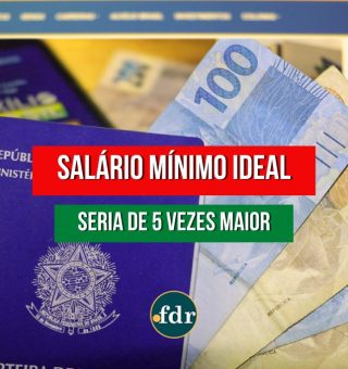 Salário mínimo ideal é cinco vezes maior que o valor atual. Veja quanto Lula deve reajustar para 2023