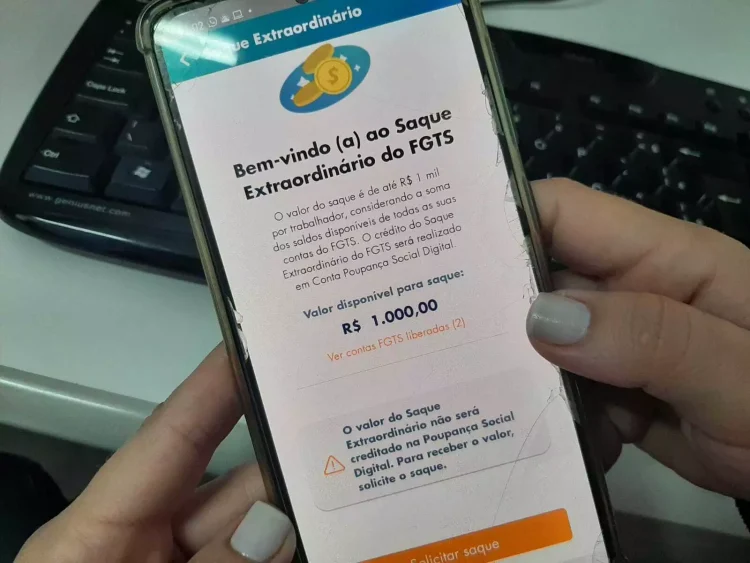 FGTS extraordinário se encerra nesta semana. Te ensinamos o passo a passo de saque