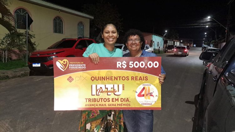 Prefeitura de Presidente Figueiredo faz sorteio entre contribuintes do IPTU. Veja como participar