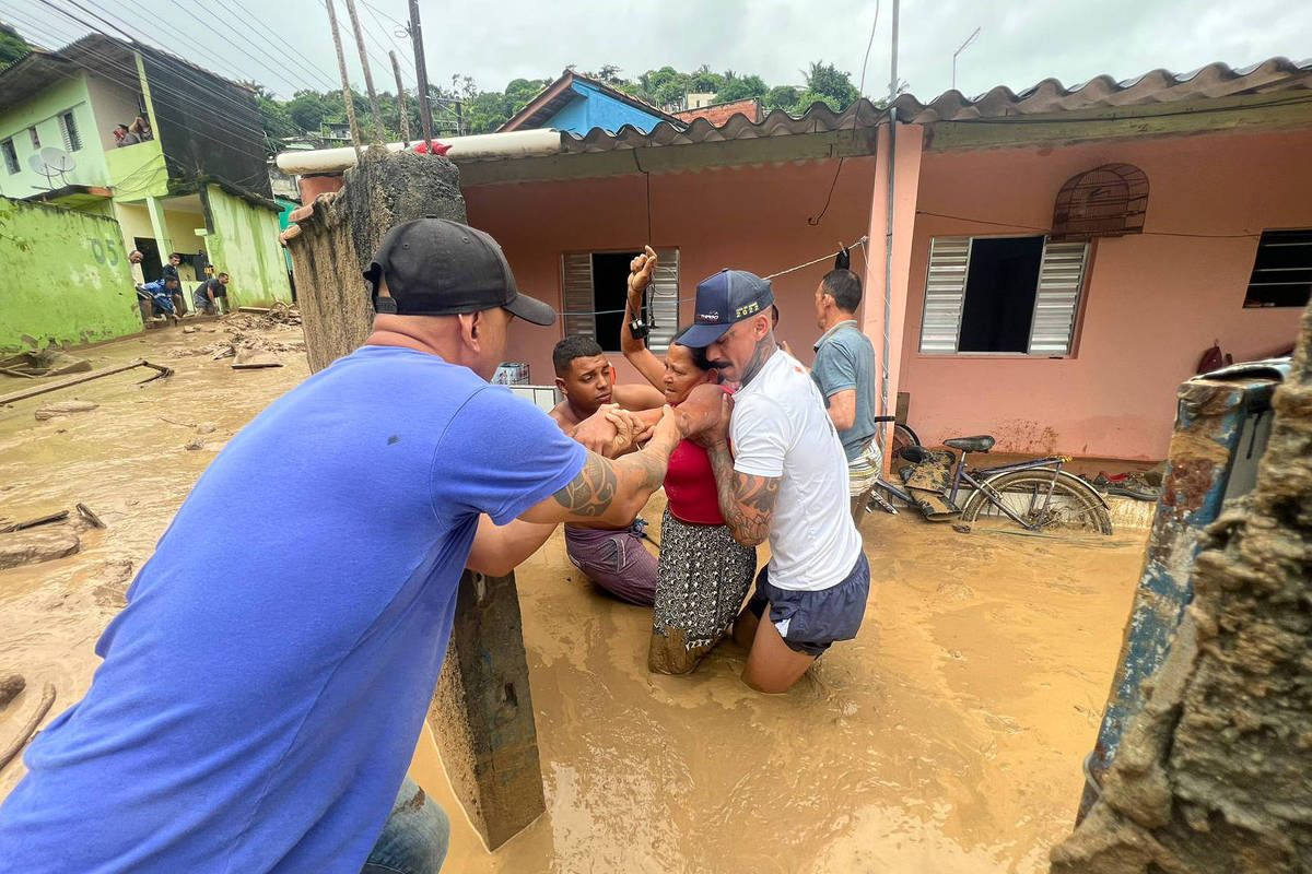 Cidade do litoral paulista libera Auxílio Recomeço de R mil para atingidos pelas chuvas