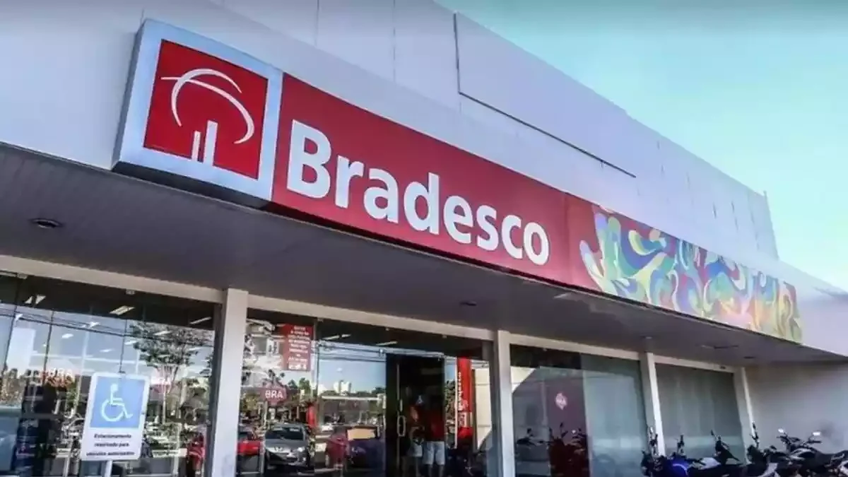 Uma das agências do Bradesco que foi fechada