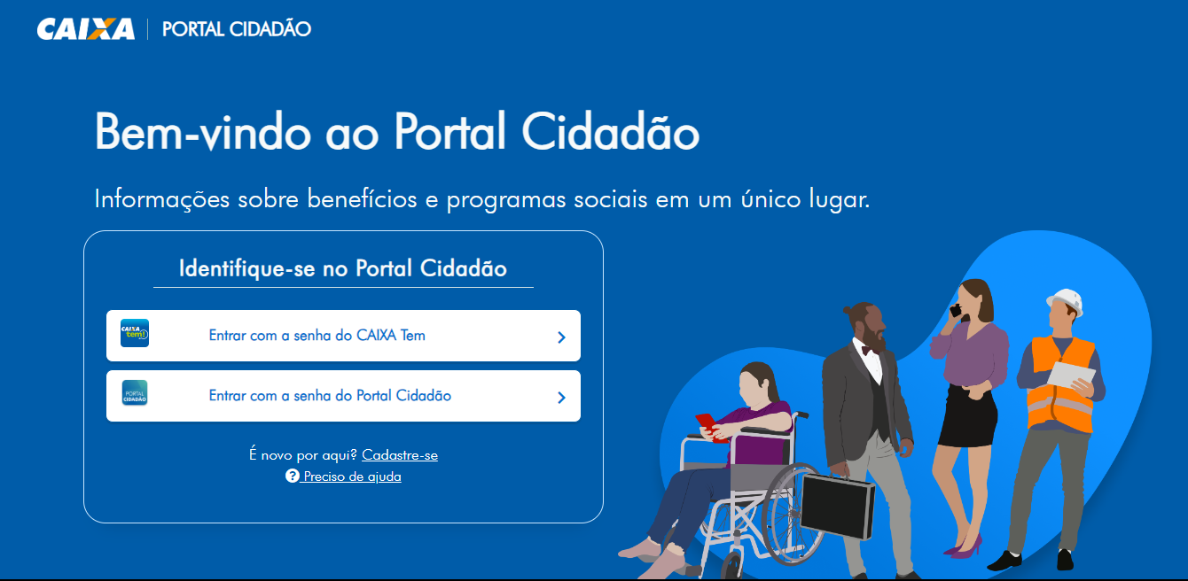 Portal Cidadão da Caixa abre portas para renda extra; veja como se inscrever