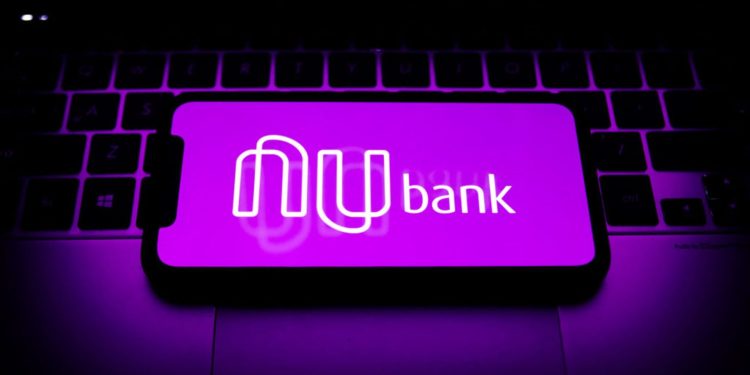 Nubank em uma tela de smartphone