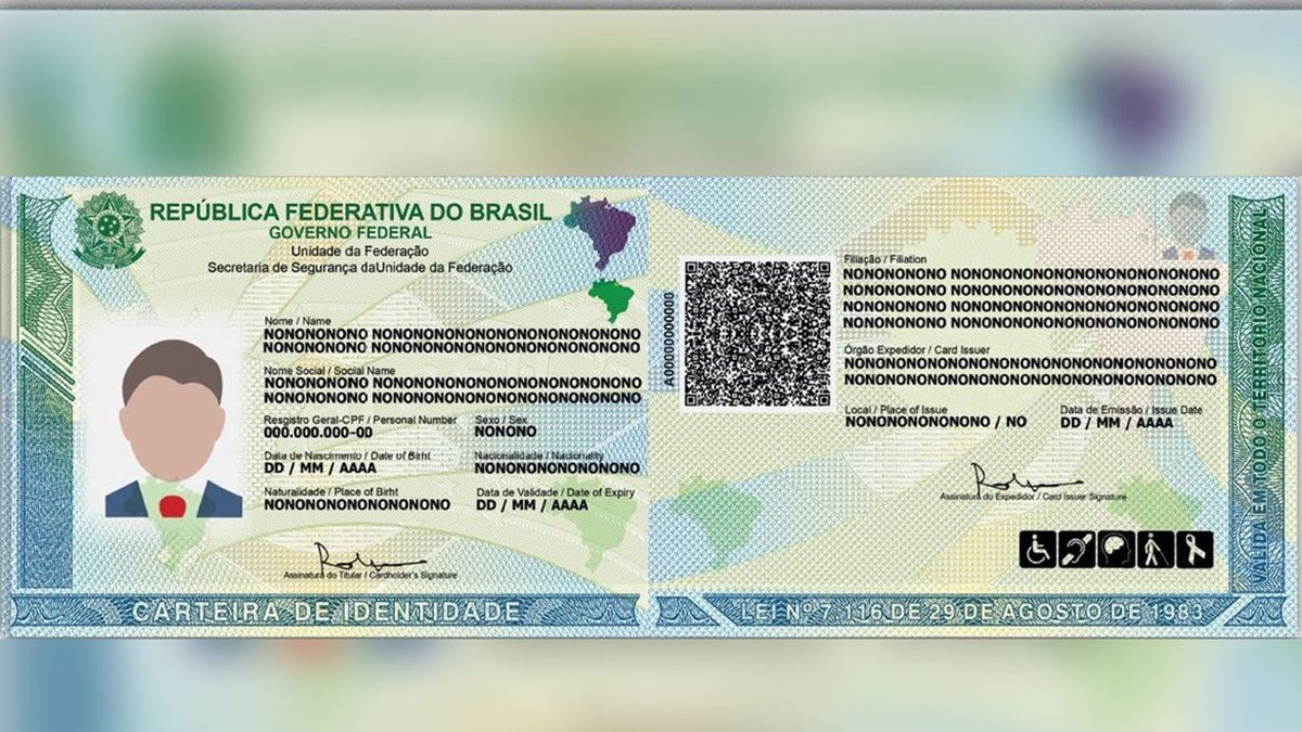 Nova Carteira de Identidade Nacional