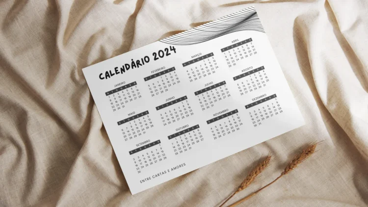 calendário 2024
