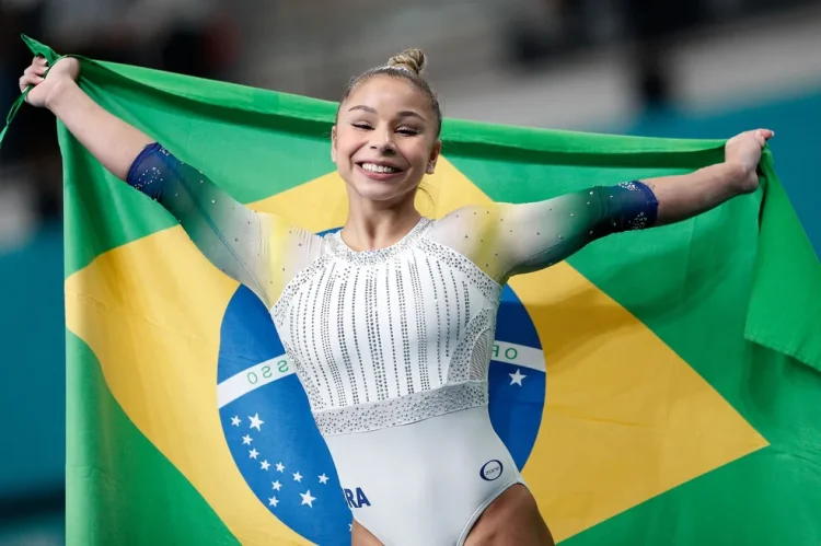 Salário da Flávia Saraiva, ginasta brasileira, surpreende por atuação inesperada
