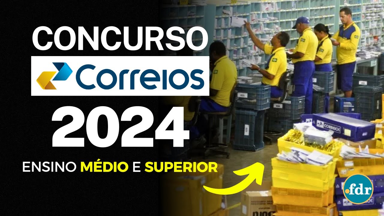 Concurso dos Correios: Inscrições terminam na próxima segunda (28) (Imagem: Jeane de Oliveira/ FDR)