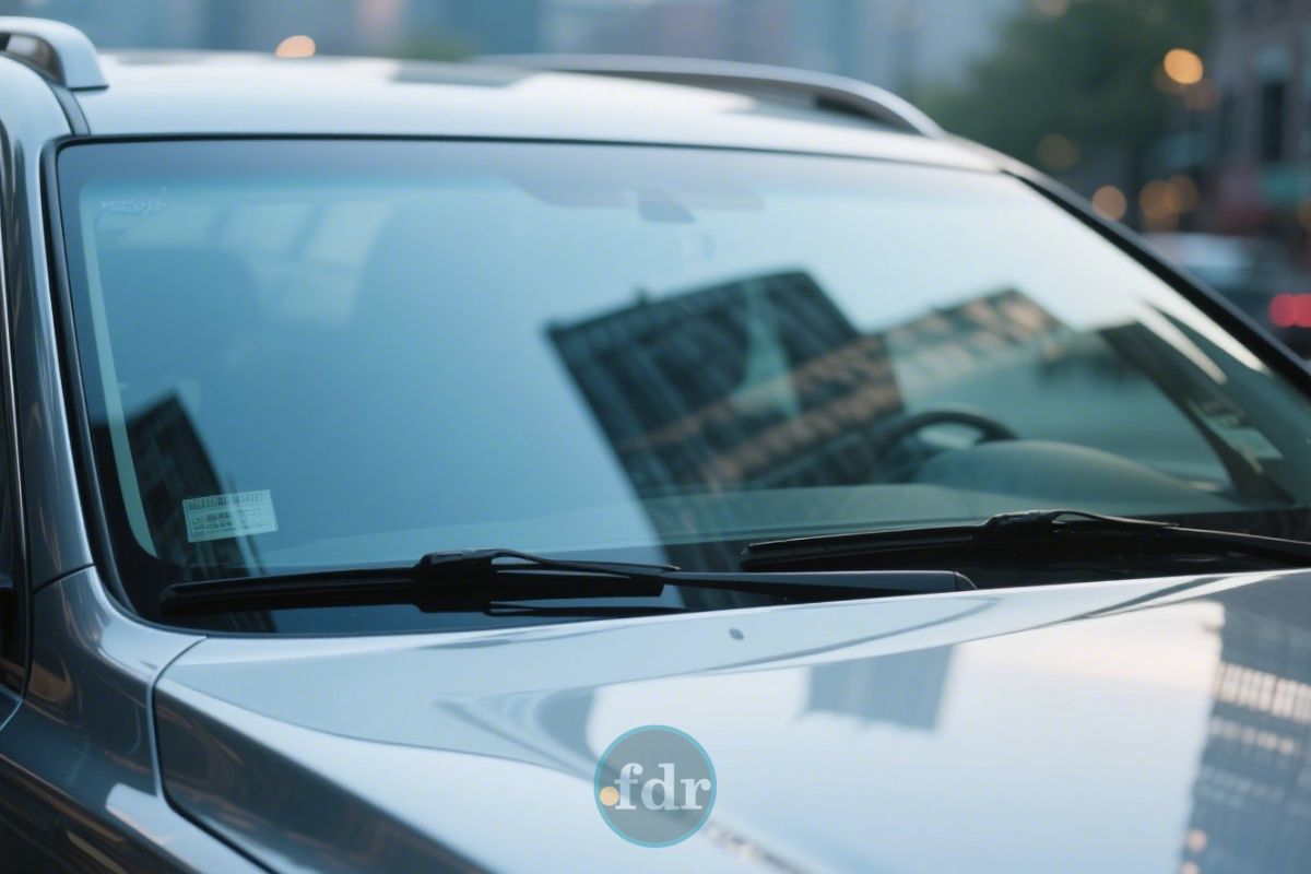 Um carro que atende à nova lei do para-brisa