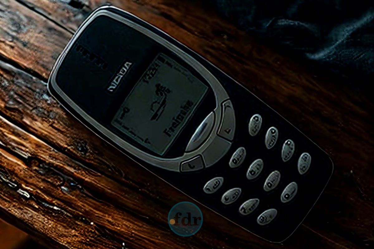 Imagem de um telefone antigo