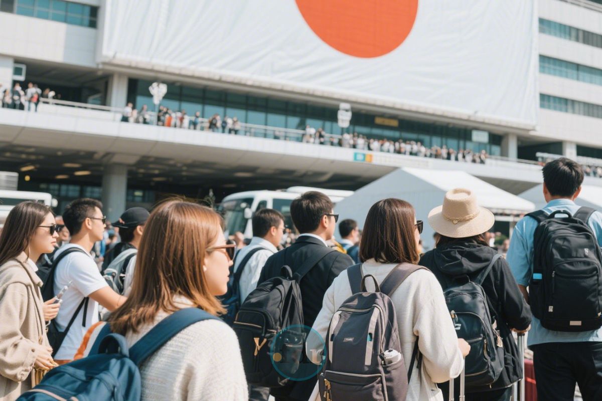 turistas no Japão