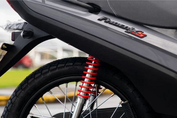 Suspensão da Shineray Phoenix S