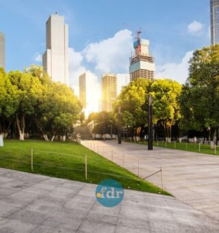 Praça de uma das Cidades mais seguras do Brasil