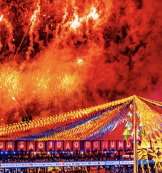 Imagem mostra a Maior festa junina do Brasil