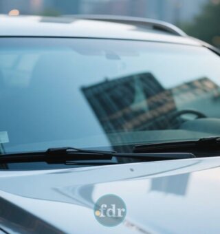 Um carro que atende à nova lei do para-brisa