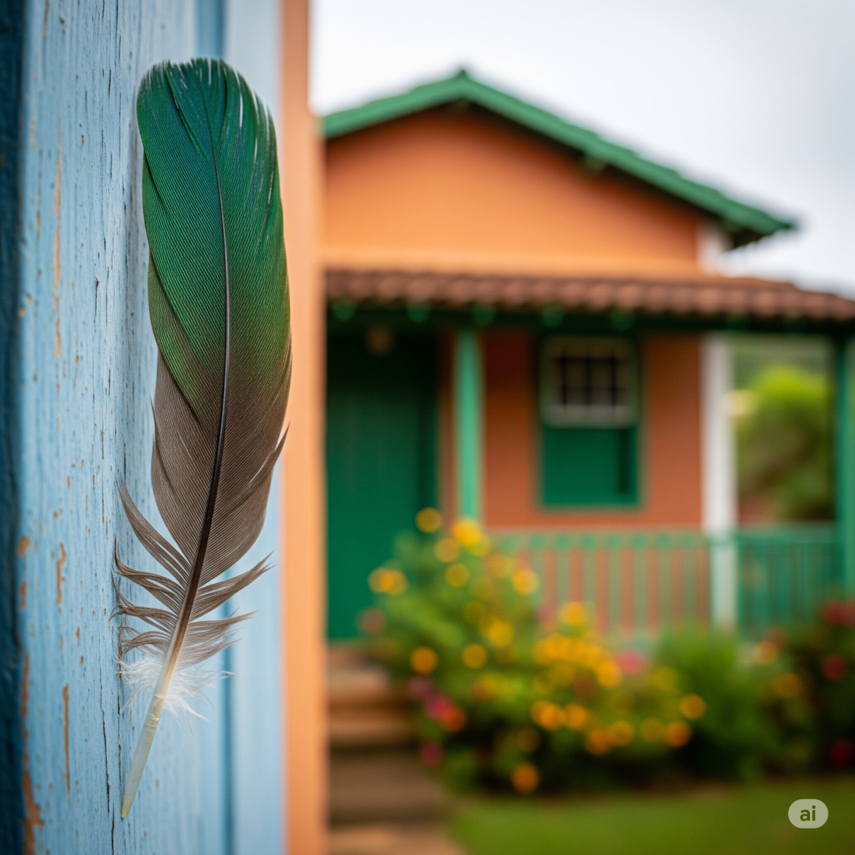 Pena de pássaro na porta de casa: o que significa segundo crenças populares e espirituais