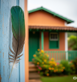Pena de pássaro na porta de casa: o que significa segundo crenças populares e espirituais