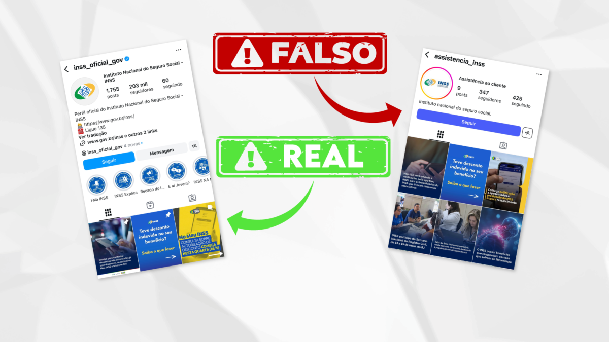 INSS emite alerta: perfil falso tenta aplicar golpes com promessa de reembolso