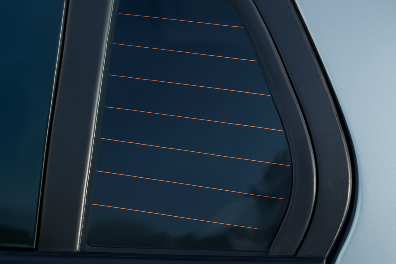 para que servem as linhas do vidro do carro?