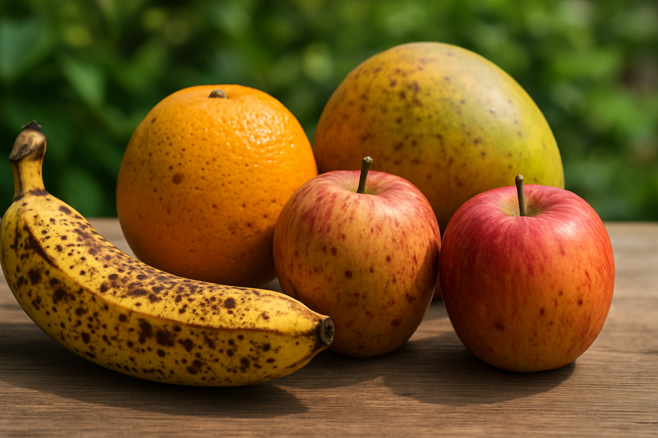 Fruta com manchinha é ruim? O que essas marcas dizem (de verdade) sobre qualidade