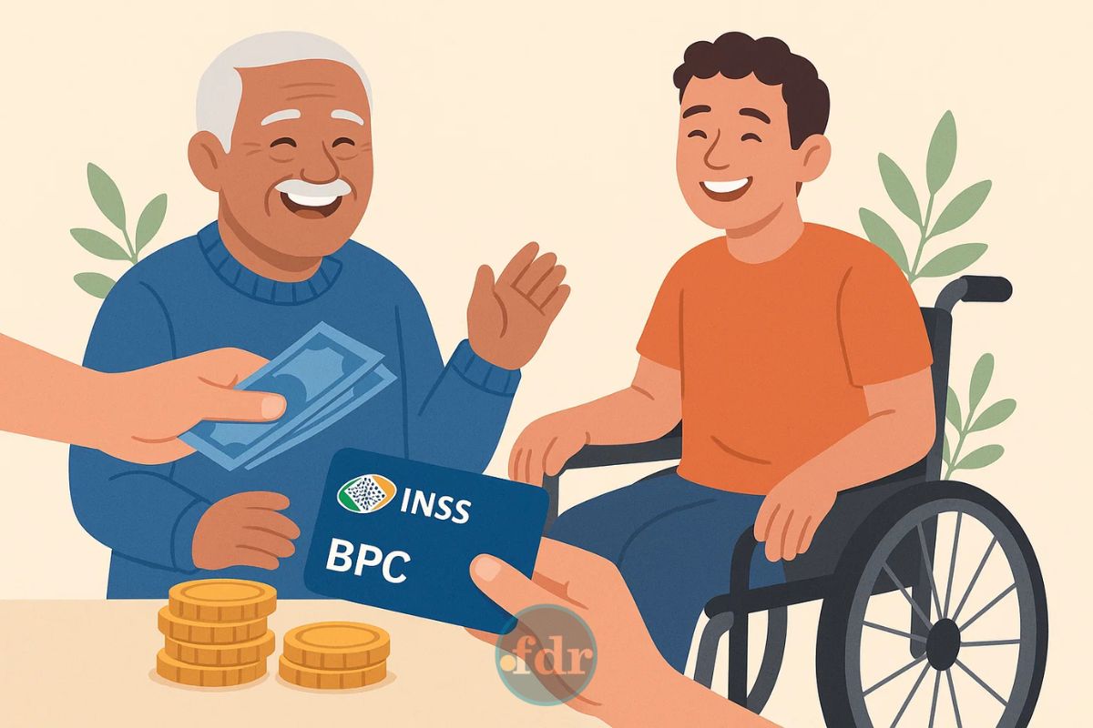 Ilustração sobre o BPC