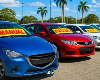 5 Carros usados incríveis com câmbio manial por menos de R$ 50 mil