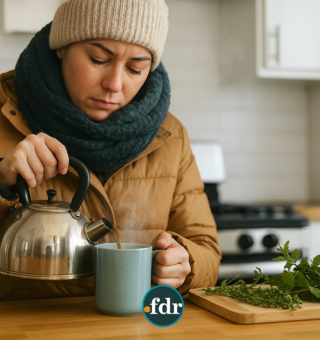 Temperatura em queda: descubra os chás que ajudam a controlar a rinite durante o frio