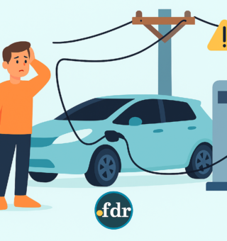 Carro elétrico no poste? Entenda por que realizar essa carga é perigoso e ilegal
