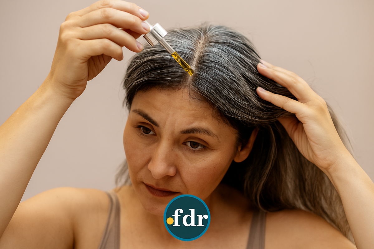 Óleo natural promete devolver a cor original dos fios brancos e tevolucionar cuidados estéticos