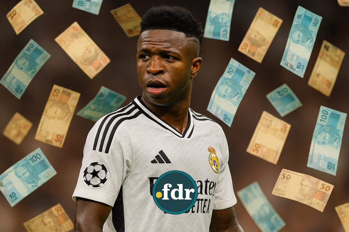 Salário de Vini Jr: jogador entra em campo hoje com o Real Madrid no Mundial de Clubes
