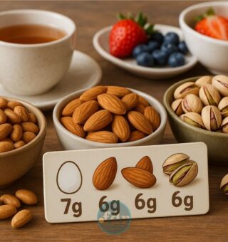 Destaque a 3 nozes que têm mais proteína do que ovo