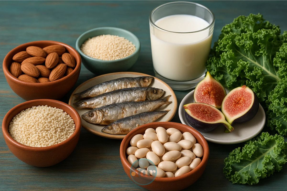 5 alimentos que têm mais cálcio do que leite