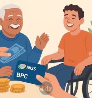 Ilustração sobre o BPC