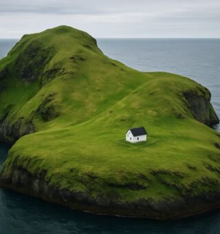 Uma das casas mais solitárias do mundo