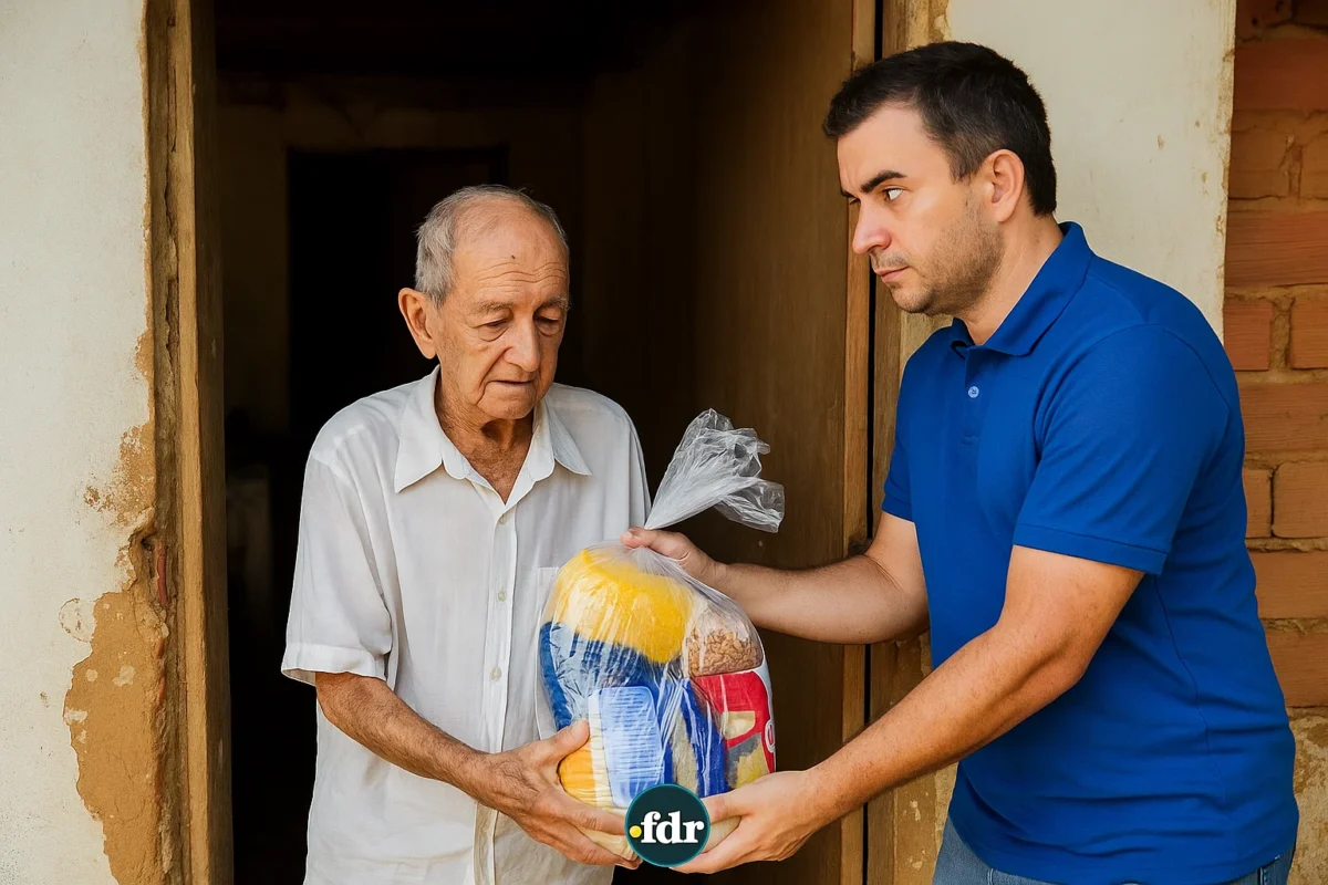 Entrega de cesta básica era usada para aplicação de golpe nos aposentados; entenda