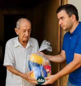 Entrega de cesta básica era usada para aplicação de golpe nos aposentados; entenda