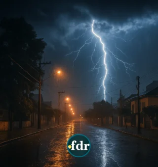 ALERTAS de chuva forte com raios no Rio Grande do Sul nesta terça, 17/06: veja as regiões afetadas