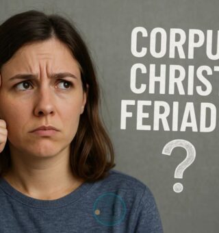 Uma mulher em dúvida se Corpus Christi é feriado ou ponto facultativo?
