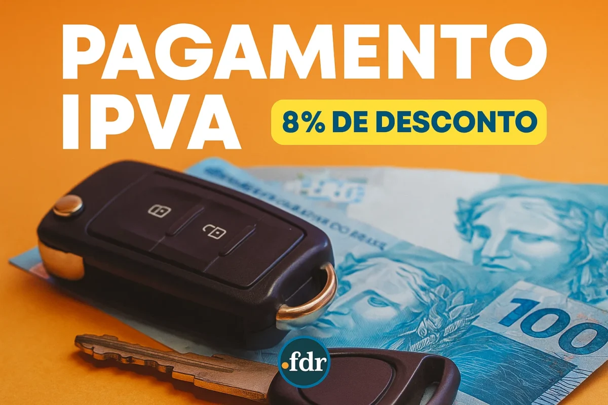 IPVA com 8% de desconto: Economize antes de 30 de junho